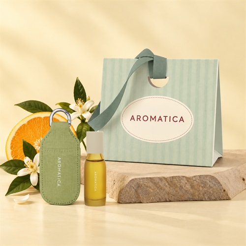 AROMATICA】アロマロールオンポケットリチュアルセット グッドバイブ