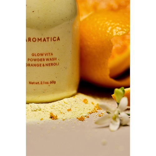 AROMATICA】グロービタパウダーウォッシュオレンジ＆ネロリ