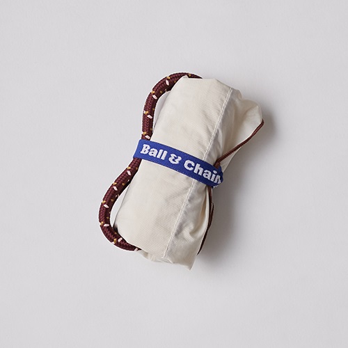 Ball & Chain】Cosme Kitchen Flower エコバックWH ｜バッグ