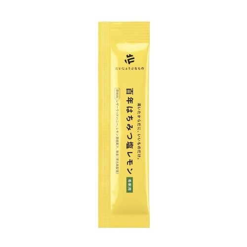 だいじょうぶなもの】百年はちみつ塩レモン<希釈用>8本入り ｜茶葉