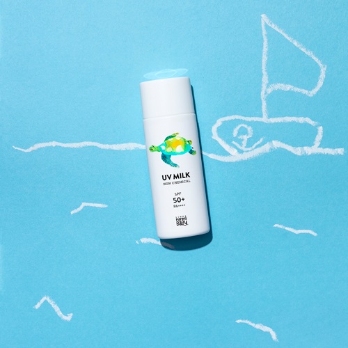 MammaBaby】ママベビー ノンケミカルUVミルク SPF50+ / PA++++