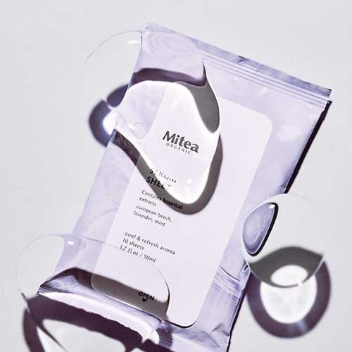 Mitea ORGANIC】アクアセラムシート（北極美肌シート） ｜パック