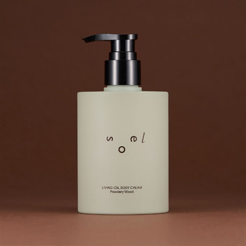 soel】LIVING‐OIL BODY CREAM Powdery Wood ｜MASH GO GREEN STORE